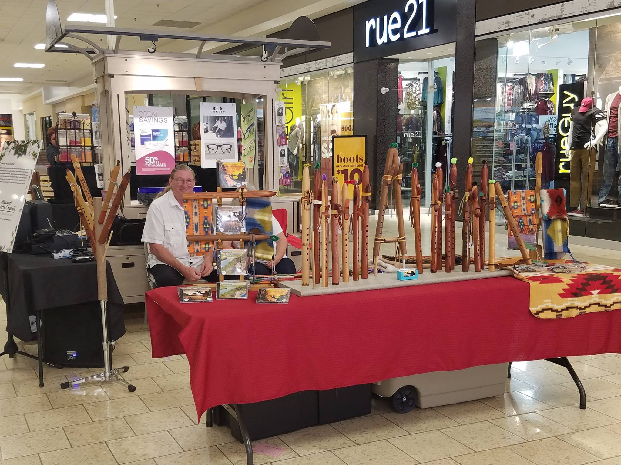 Capital Mall Trade Days Vendor Exhibit inside the mall each month