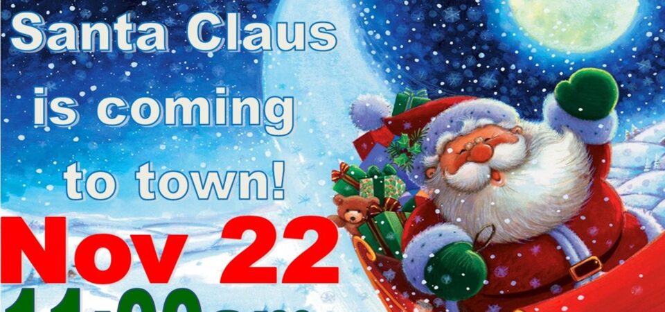 Santa is coming to town