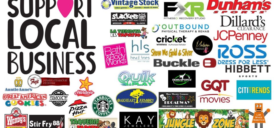 Support local business logos